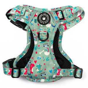 Trail & Glow® Dinosaur Dog Harness – Dino Party