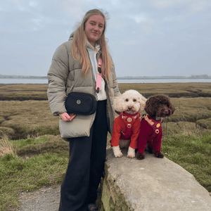 ladies dog walking bag