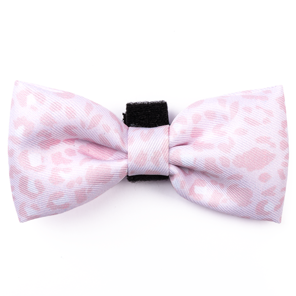 Bow Tie - Blush Leopard