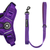 Trail & Glow® Fabric Dog Lead 5ft - The Royal Purple One.