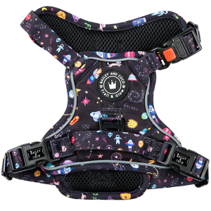 Trail & Glow® Dog Harness - Space Paws.