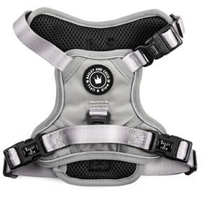 Trail & Glow® Dog Harness - The Silver Grey One.