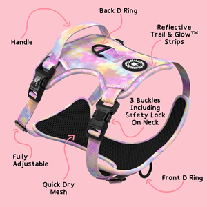 Trail & Glow® Harness Bundle Set - Candy Floss.