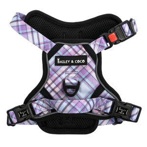 Trail & Glow® Dog Harness - Lilac Haze.