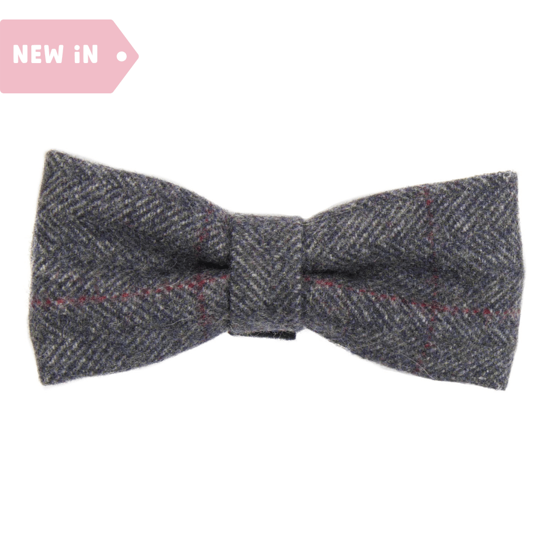 Bow Tie - Slate Tweed - Bailey and Coco (UK)