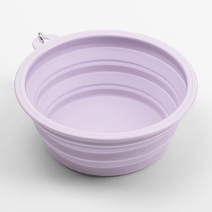 Collapsible Dog Water Bowl - Lilac Mist - Bailey and Coco (UK)