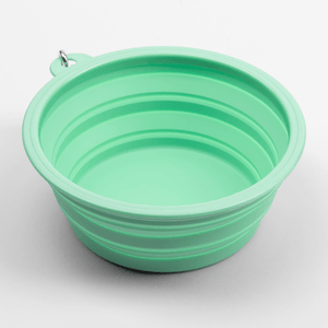 Collapsible Dog Water Bowl - Mint Breeze - Bailey and Coco (UK)