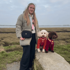 Create Your Own Dog Walking Bag - Black - Bailey and Coco (UK)