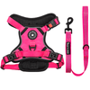 Dog Harness and Lead Set - The Hot Pink One - Bailey and Coco (UK)