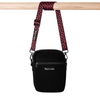 Dog Walking Bag With Dark Romance Strap - Black - Bailey and Coco (UK)