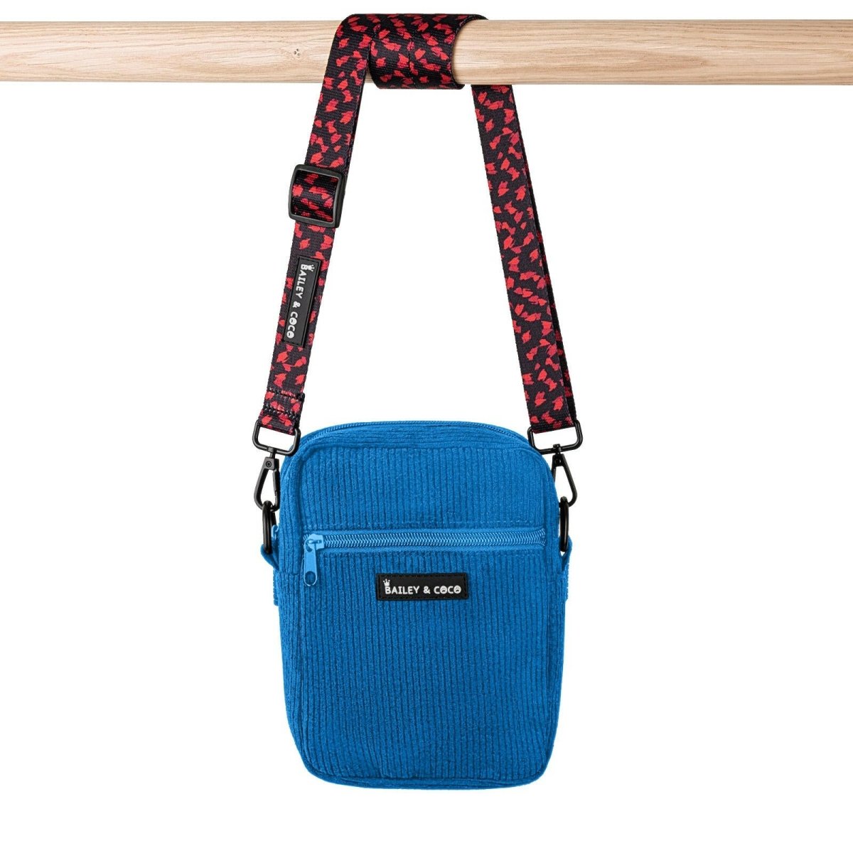 Dog Walking Bag with Dark Romance Strap - Midnight Blue - Bailey and Coco (UK)