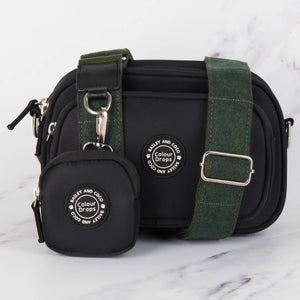 Forest Tweed Strap for Dog Walking Bag - Bailey and Coco (UK)