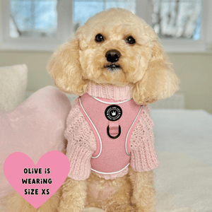 Glow Harness® - Bubblegum Pink Tweed - Bailey and Coco (UK)