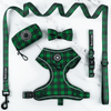 Glow Harness® Bundle Set - Tartan Green - Bailey and Coco (UK)