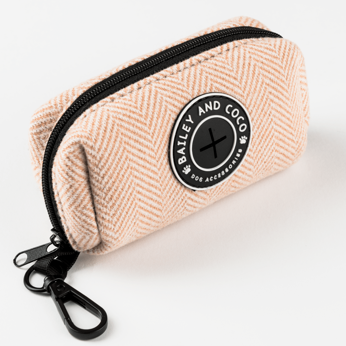 Poo Bag Holder - Almond Tweed - Bailey and Coco (UK)