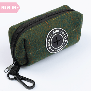 Poo Bag Holder - Forest Tweed - Bailey and Coco (UK)