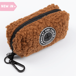 Poo Bag Holder - Teddy Bear - Bailey and Coco (UK)