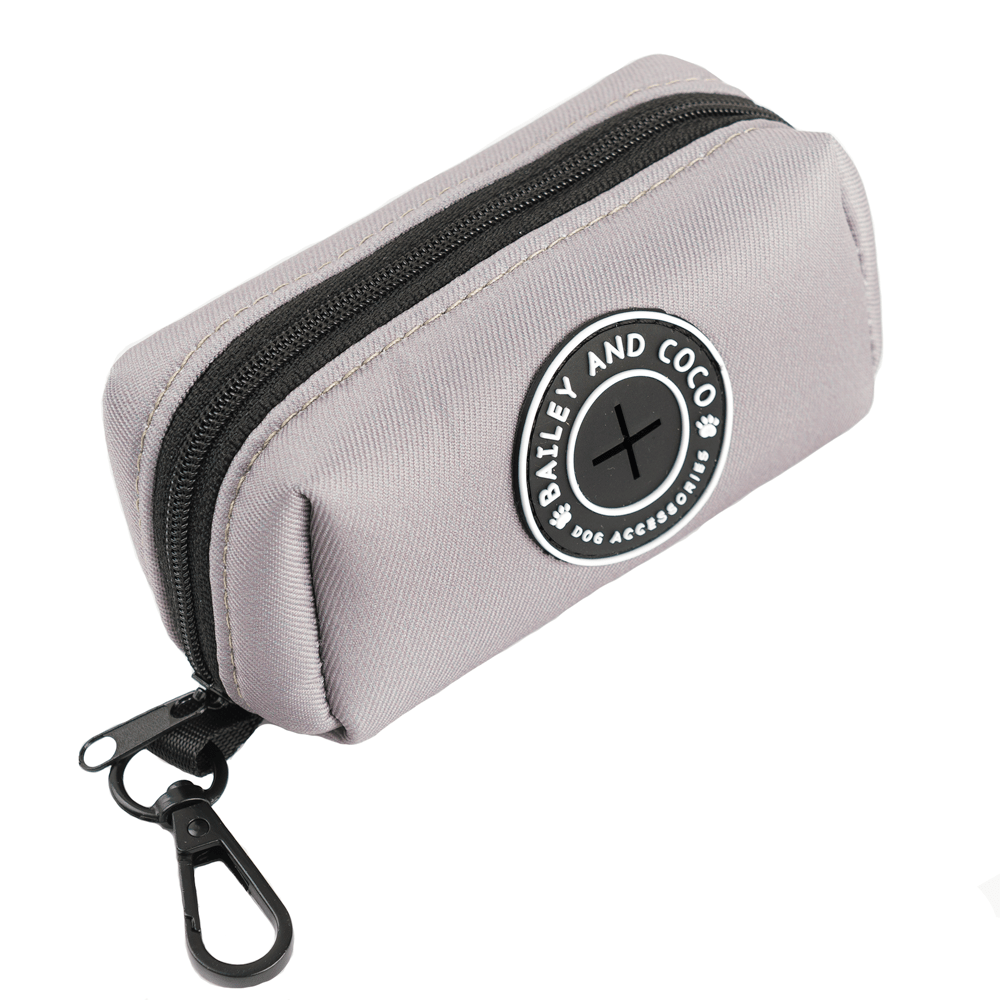 Poo Bag Holder - The Silver Grey One - Bailey and Coco (UK)