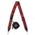 Red Tartan Strap for Dog Walking Bag - Bailey and Coco (UK)