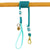 Rope Dog Lead COLOUR DROPS® - Ice Teal - Bailey and Coco (UK)