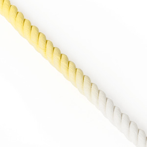 Rope Dog Lead - Ombre Yellow & White - Bailey and Coco (UK)