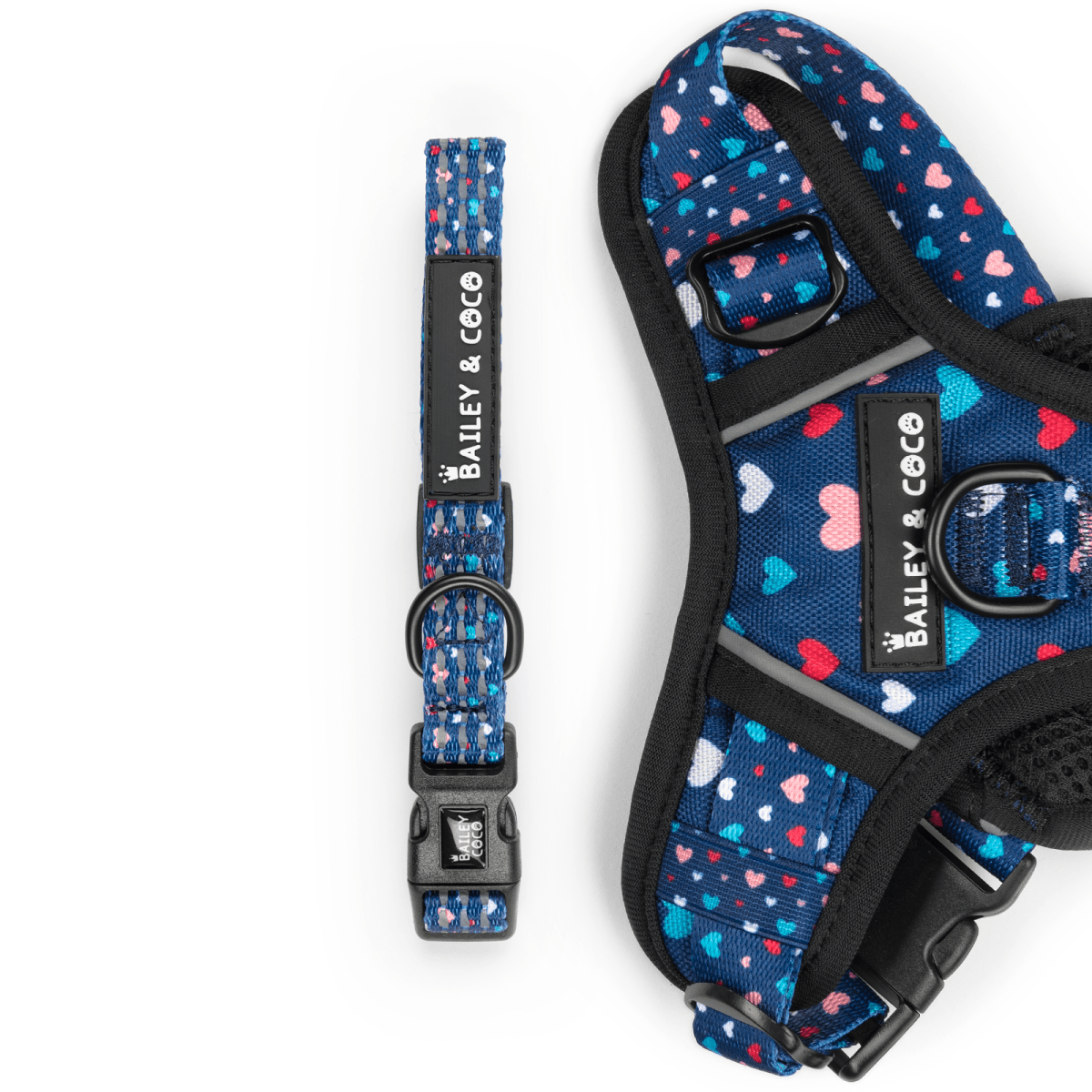 Trail & Glow® Collar - All You Need Is Love - Bailey and Coco (UK)