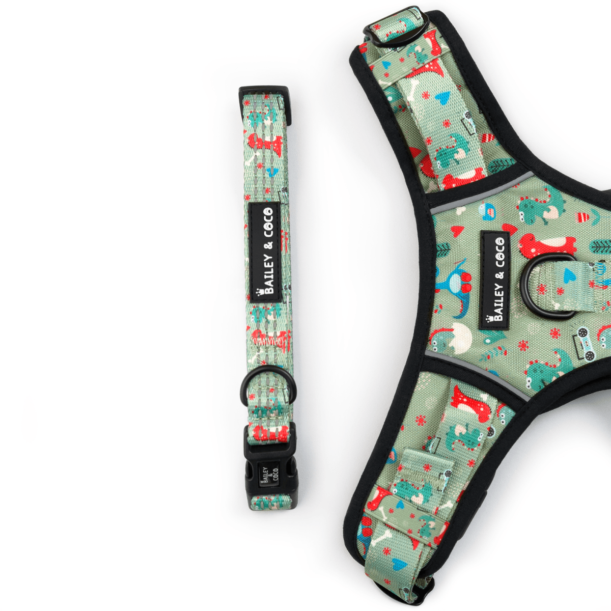 Trail & Glow® Dino Party Collar - Bailey and Coco (UK)