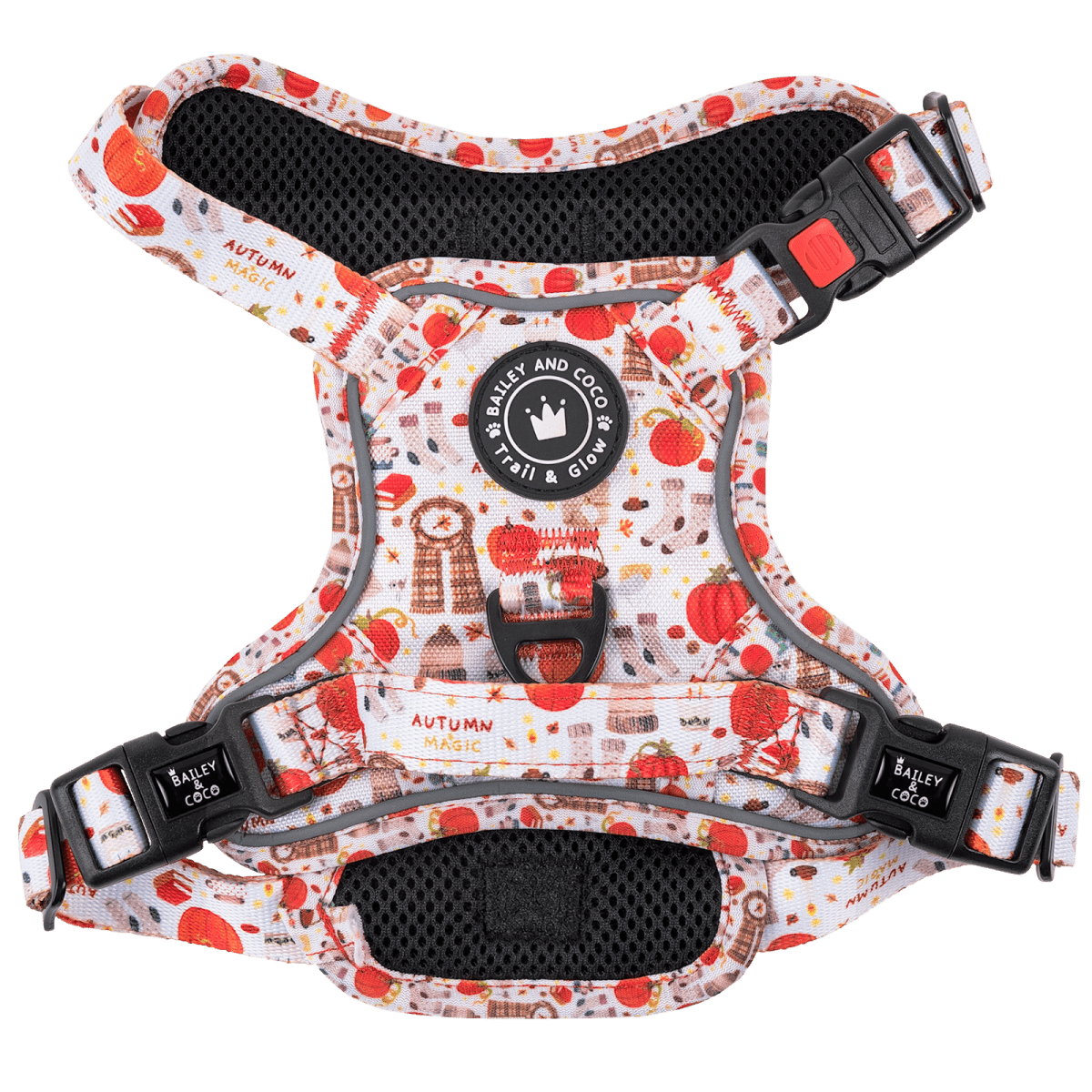 Trail & Glow® Dog Harness - Autumn Magic - Bailey and Coco (UK)