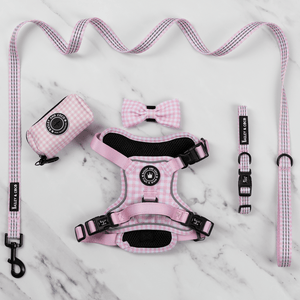 Trail & Glow® Dog Harness Bundle Set - Gingham Dreams - Bailey and Coco (UK)