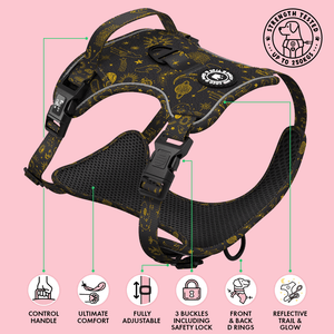 Trail & Glow® Dog Harness - Celestial - Bailey and Coco (UK)