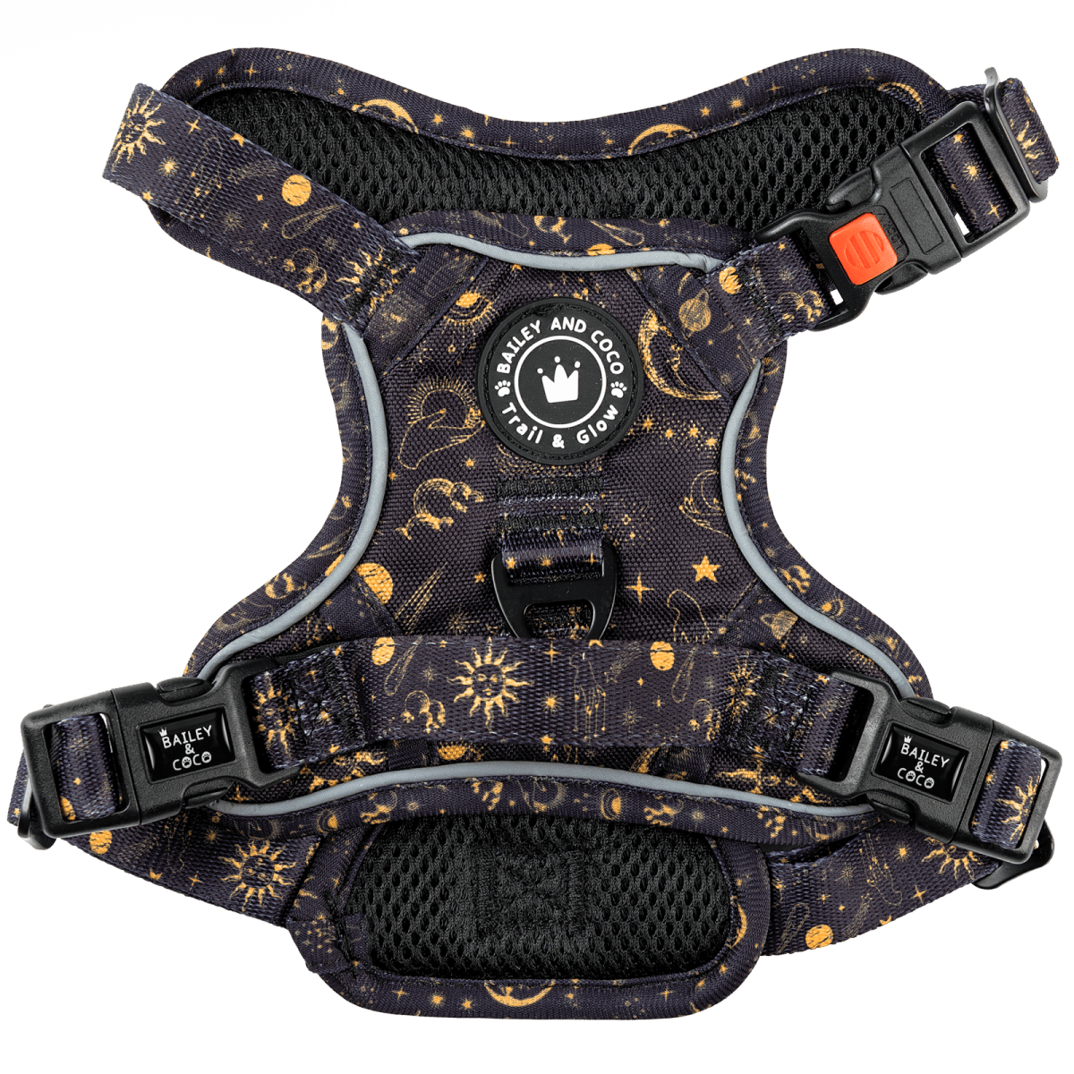 Trail & Glow® Dog Harness - Celestial - Bailey and Coco (UK)