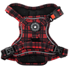 Trail & Glow® Dog Harness - The Red Tartan One - Bailey and Coco (UK)