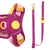 Trail & Glow® Dog Lead 5ft - COLOUR DROPS® - We're Jammin' - Bailey and Coco (UK)