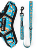 Trail & Glow® Fabric Dog Lead 5ft - Foxy Yoga - Bailey and Coco (UK)