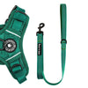 Trail & Glow® Fabric Dog Lead 5ft - The Emerald Green One - Bailey and Coco (UK)