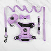 Trail & Glow® Harness Bundle Set - The Lilac One - Bailey and Coco (UK)