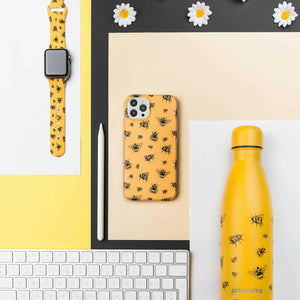 iPhone Case - Bees Phone Case – Mellow Yellow.